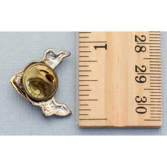 Vintage Golden Heart Pin CY1 - Picture 2 of 2